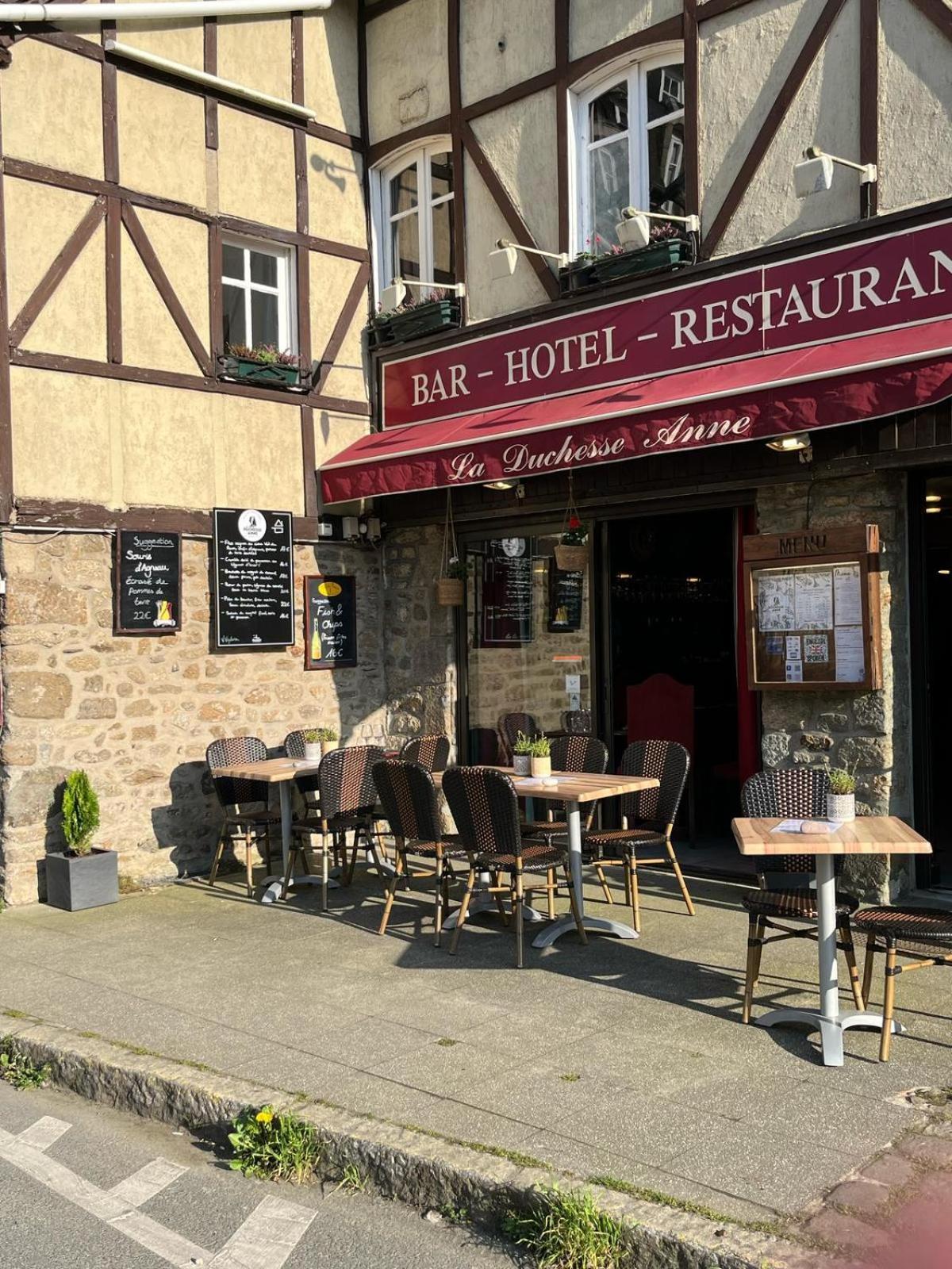 Hotel Duchesse Anne Dinan Exterior foto