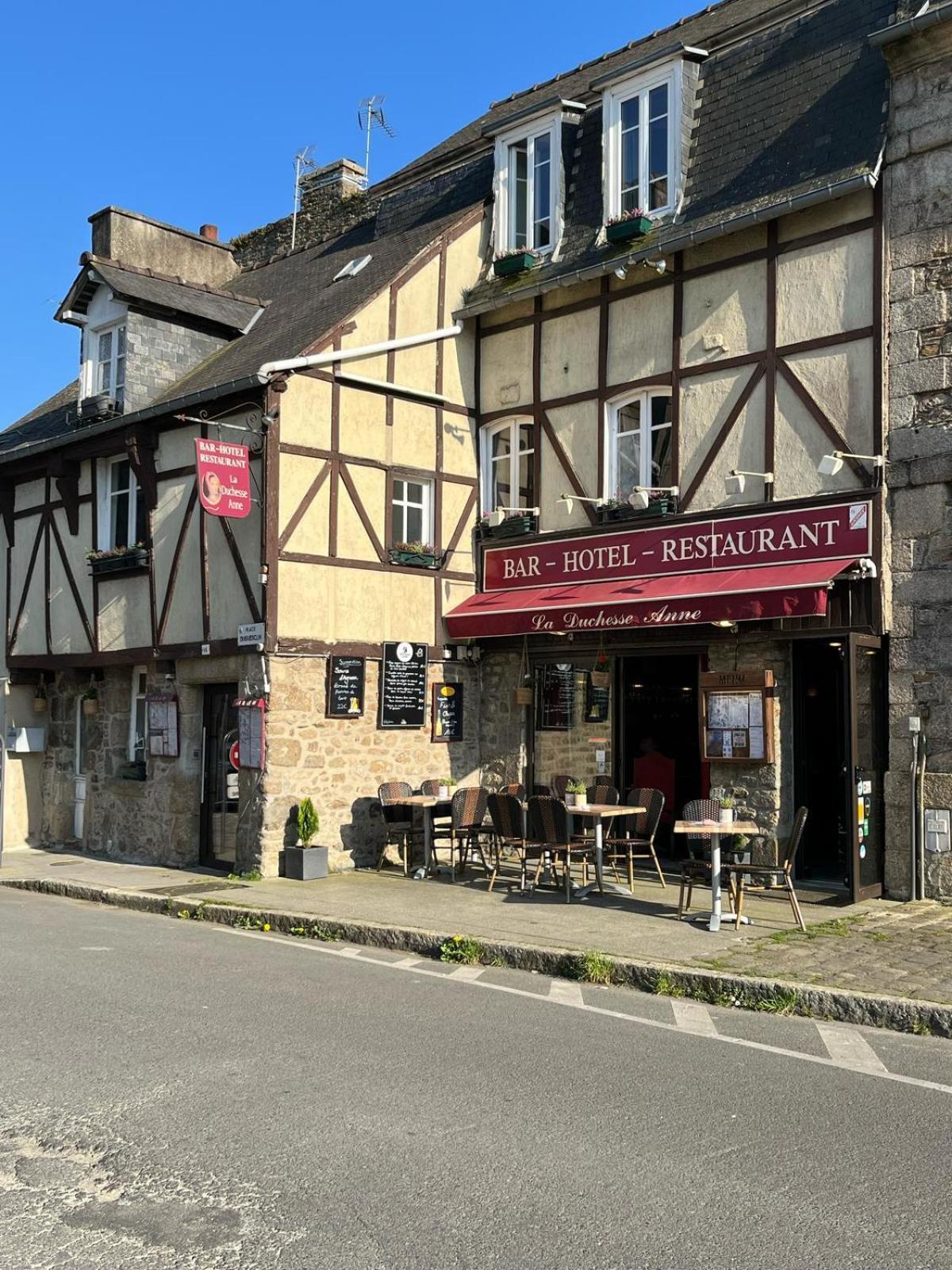 Hotel Duchesse Anne Dinan Exterior foto
