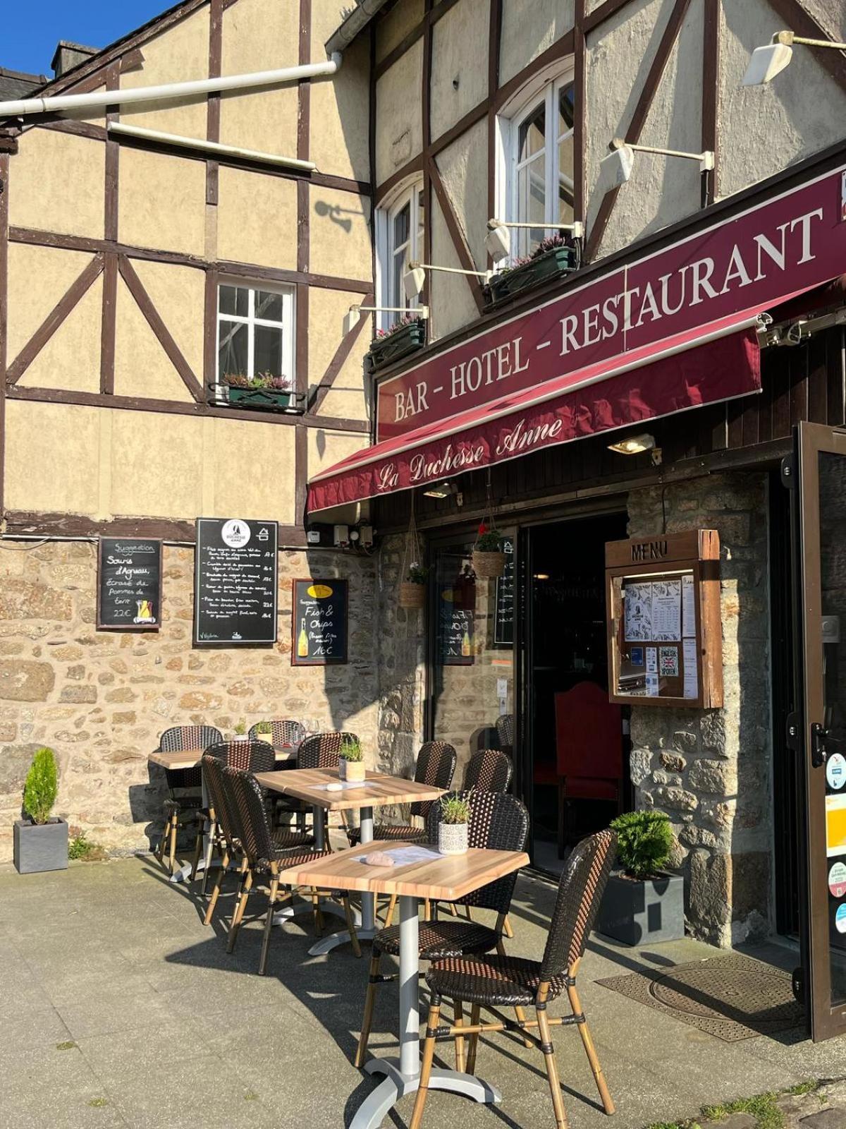 Hotel Duchesse Anne Dinan Exterior foto